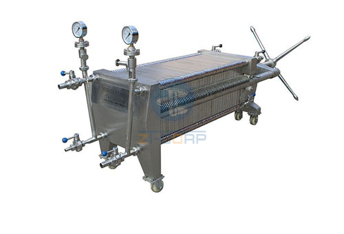 精细除菌板框式纸板精滤机