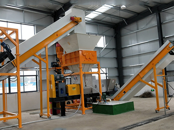 菜市场垃圾处理设备客户现场